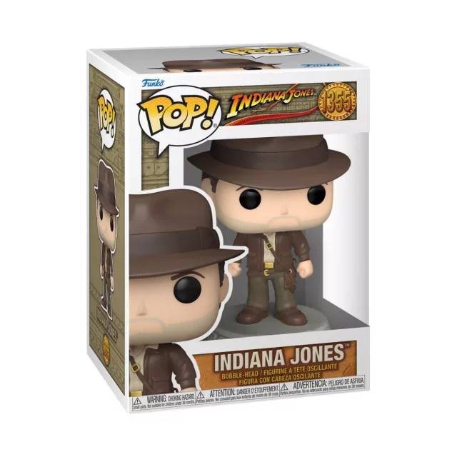 Figúrka Indiana Jones - Indiana Jones w/ jacket (Funko POP! Movies 1355)