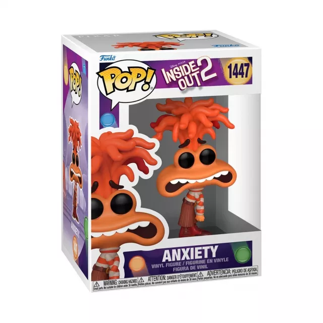 Figúrka Inside Out 2 - Anxiety (Funko POP! Disney 1447)