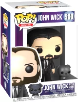 Figúrka John Wick - John Wick in Black Suit with Dog (Funko POP! Movies 580)