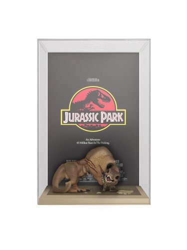 Figúrka Jurassic Park - Tyrannosaurus Rex & Velociraptor (Funko POP! Movie Posters 03)