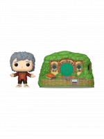 Figúrka Lord of the Rings - Bilbo Baggins With Bag-End (Funko POP! Town 39) (poškodený obal)