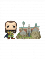 Figúrka Lord of the Rings - Elrond with Rivendell (Funko POP! Town 1747)