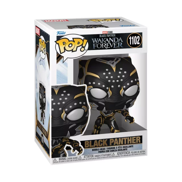 Figúrka Marvel: Black Panther: Wakanda Forever - Black Panther (Funko POP! Marvel 1102)