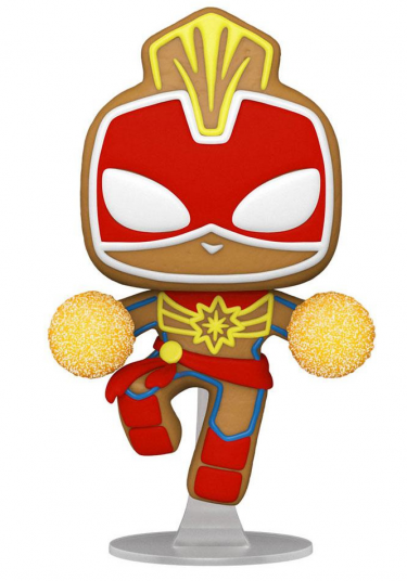 Figúrka Marvel - Gingerbread Captain Marvel (Funko POP! Marvel 936)