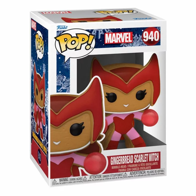 Figúrka Marvel - Gingerbread Scarlet Witch (Funko POP! Marvel 940)