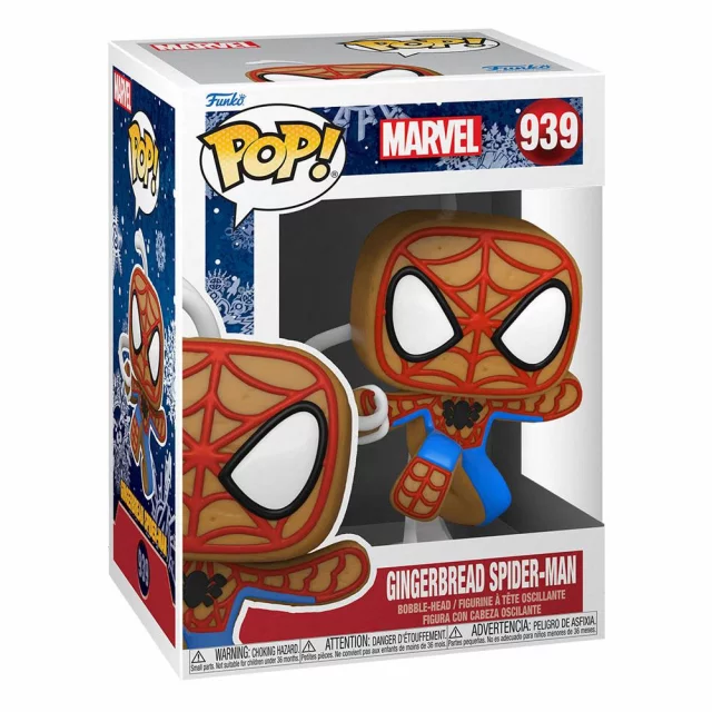 Figúrka Marvel - Gingerbread Spider-Man (Funko POP! Marvel 939)