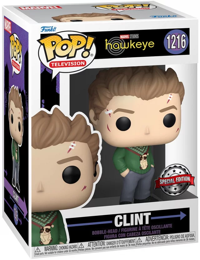 Figúrka Marvel: Hawkeye - Clint (Funko POP! Television 1216)