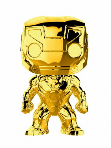 Figúrka Marvel - Iron Man (chrome) (Funko POP!)