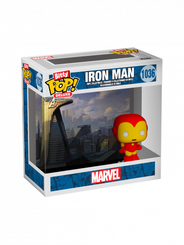 Figúrka Marvel  - Iron Man (Funko Bitty POP! Deluxe)