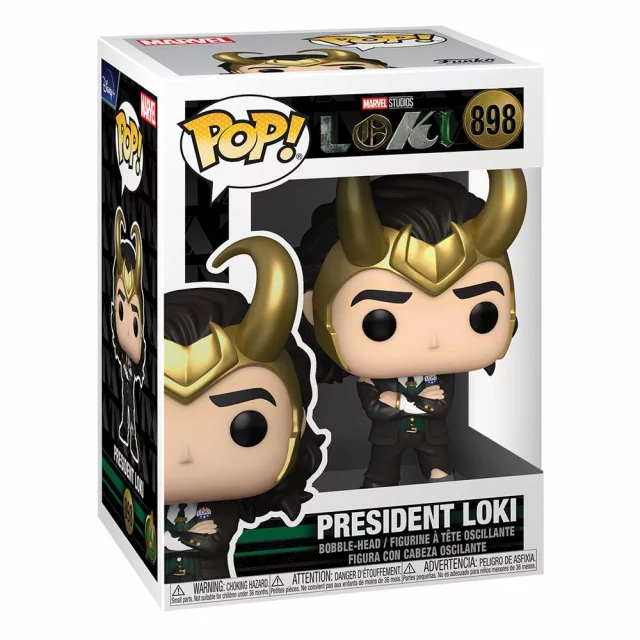 Figúrka Marvel: Loki - President Loki (Funko POP! Marvel 898)