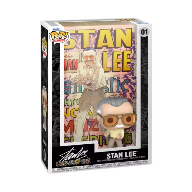 Figúrka Marvel - Stan Lee (Funko POP! Comic Cover 01)