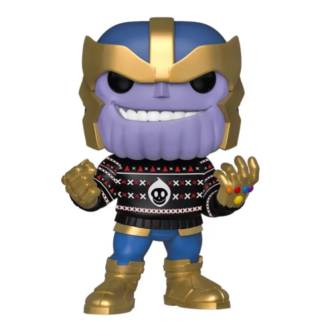 Figúrka Marvel - Thanos Holiday (Funko POP!)