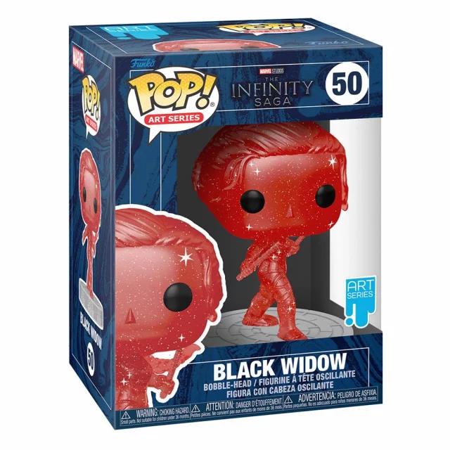 Figúrka Marvel: The Infinity Saga - Black Widow (Funko POP! Art Series 50)