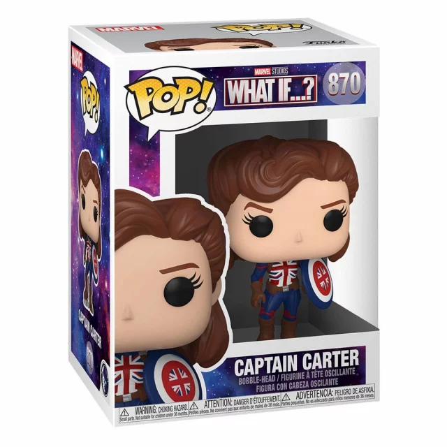 Figúrka Marvel: What If...? - Captain Carter (Funko POP! Marvel 870)
