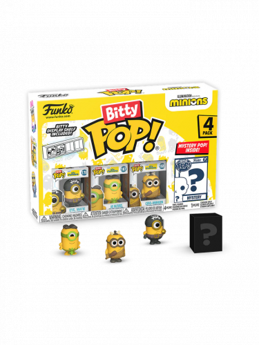 Figúrka Minions - Series 1 4-pack (Funko Bitty POP)