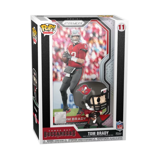 Figúrka NFL - Tom Brady (Funko POP! Trading Cards 11)