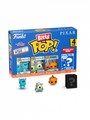 Figúrka Pixar - Sulley 4-pack (Funko Bitty POP)