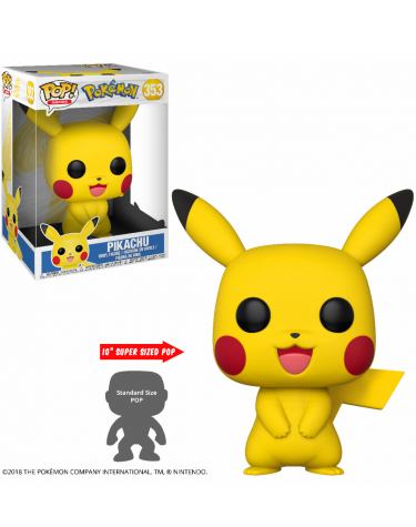 Figúrka Pokémon - Pikachu S1 (Funko Super Sized POP! Games 353)