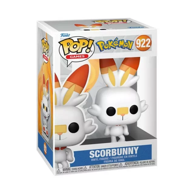 Figúrka Pokémon - Scorbunny (Funko POP! Games 922)