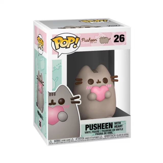 Figúrka Pusheen - Pusheen with Heart (Funko POP! 26)