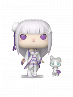 Figúrka Re: Zero - Starting Life in Another World - Emilia with Puck (Funko POP! Animation 2112)