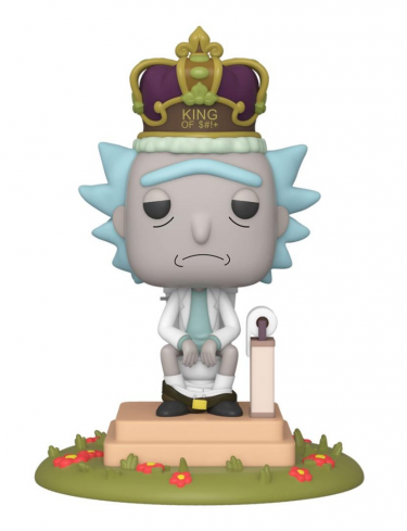 Figúrka Rick and Morty - King of $#!+ (so zvukmi) (Funko POP! Animation 694)