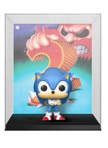 Figúrka Sonic The Hedgehog - Sonic (Funko POP! Game Covers 01)
