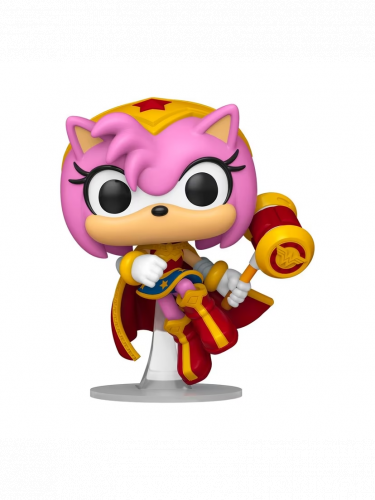 Figúrka Sonic the Hedgehog - Amy as Wonder Woman (Funko POP! Heroes 595)