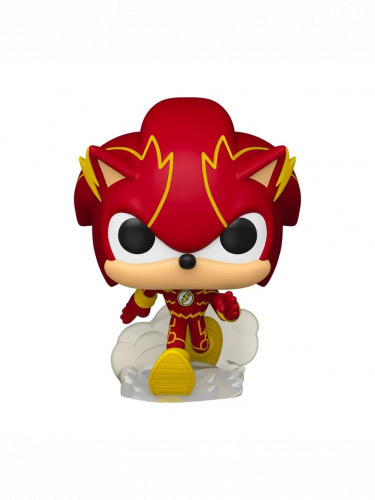 Figúrka Sonic the Hedgehog - Silver as The Flash (Funko POP! Heroes 593)