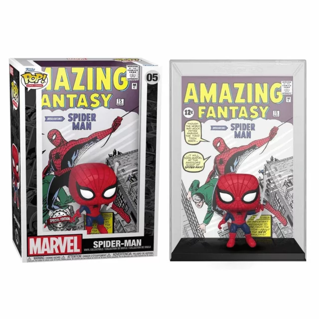 Figúrka Spider-Man - Amazing Fantasy (Funko POP! Comic Cover)