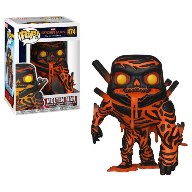 Figúrka Spider-Man: Far From Home - Molten-Man (Funko POP!)