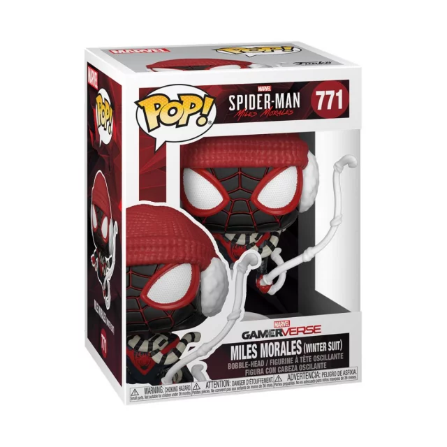 Figúrka Spider-Man - Miles Morales Winter Suit (Funko POP! Games 771)