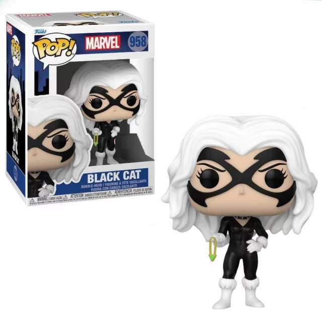 Figúrka Spider-Man: The Animated Series - Black Cat Special Edition (Funko POP! Marvel 958)