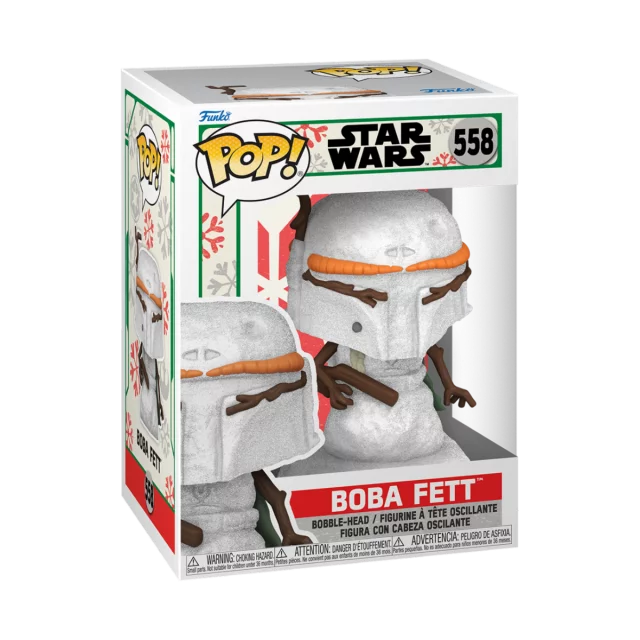 Figúrka Star Wars - Boba Fett Holiday (Funko POP! Star Wars 558)