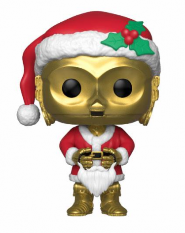 Figúrka Star Wars - C-3PO Holiday Santa (Funko POP! Bobble-Head)