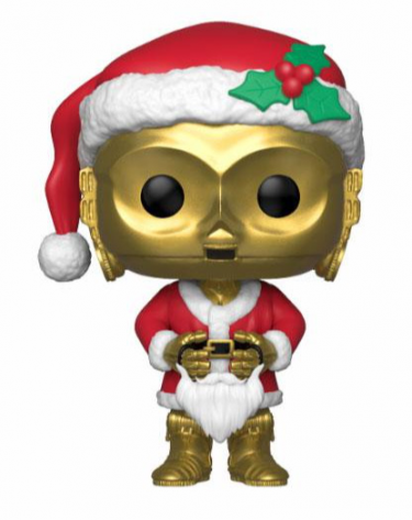 Figúrka Star Wars - C-3PO Holiday Santa (Funko POP! Star Wars 276) (poškodený obal)