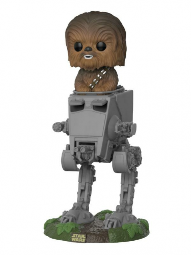 Figúrka Star Wars - Chewbacca with AT-ST Deluxe (Funko POP!)