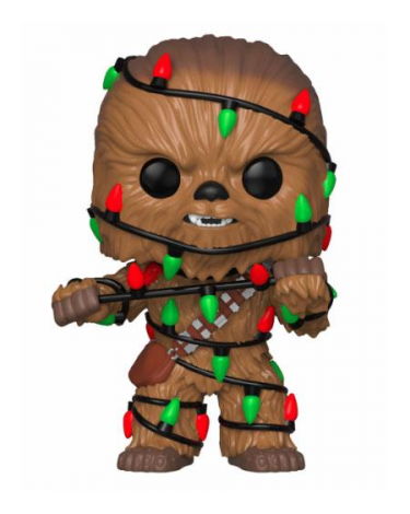 Figúrka Star Wars - Holiday Chewbacca with Lights (Funko POP! Star Wars 278) (poškodený obal)