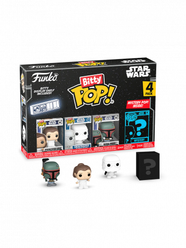 Figúrka Star Wars - Princess Leia Series 2 4-pack (Funko Bitty POP)