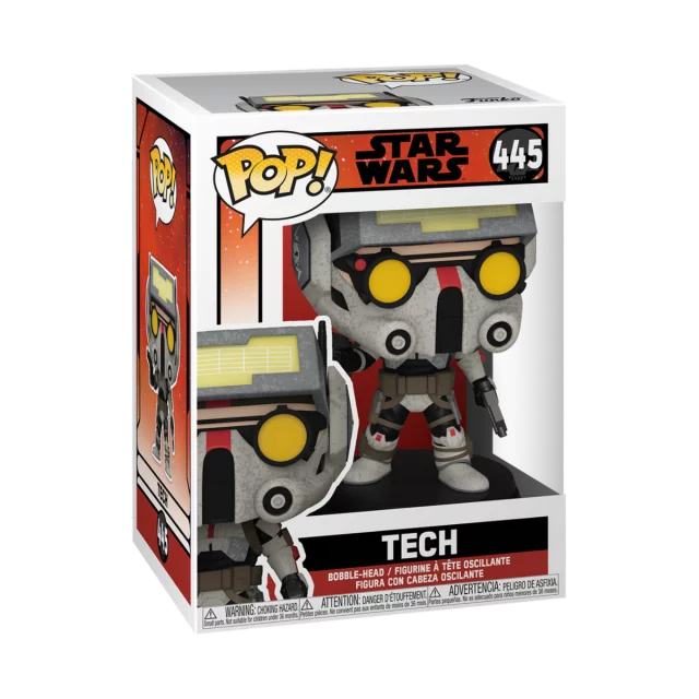 Figúrka Star Wars: The Bad Batch - Tech (Funko POP! Star Wars 445)