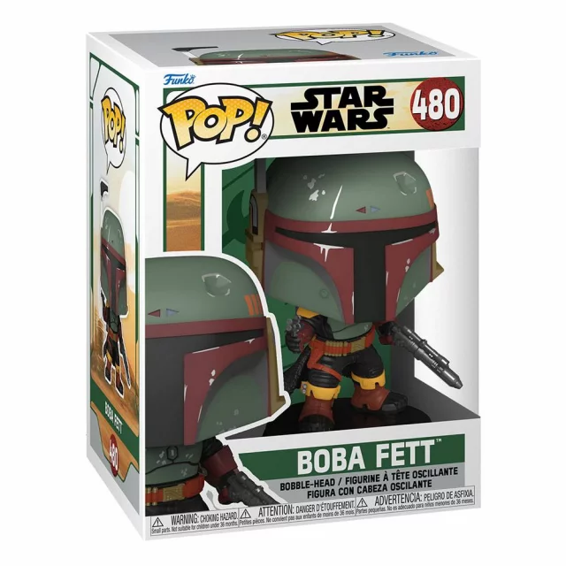 Figúrka Star Wars: The Book of Boba Fett - Boba Fett (Funko POP! Star Wars 480)