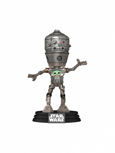 Figúrka Star Wars: The Mandalorian - IG-12 with Grogu Deluxe (Funko POP! Star Wars 720)