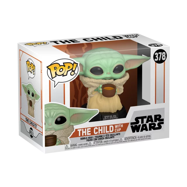 Figúrka Star Wars: The Mandalorian - The Child with Cup (Funko POP! Star Wars 378)