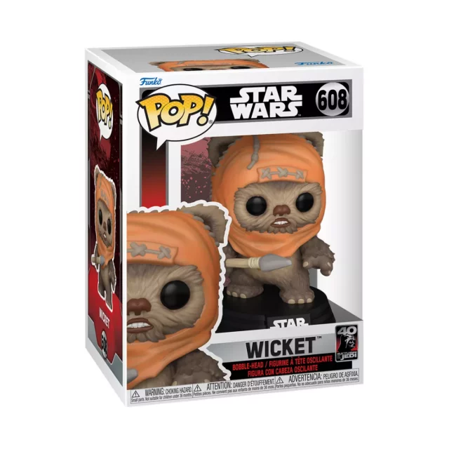 Figúrka Star Wars - Wicket (Funko POP! Star Wars 608)