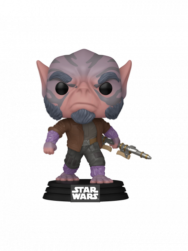 Figúrka Star Wars: The Mandalorian & Grogu - Zeb Orrelios with Bo-Rifle (Funko POP! Disney 822)