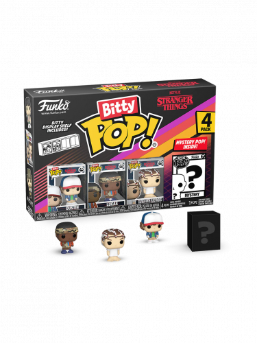 Figúrka Stranger Things - Dustin 4-pack (Funko Bitty POP)