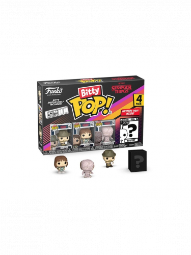 Figúrka Stranger Things - Hopper 4-pack (Funko Bitty POP)