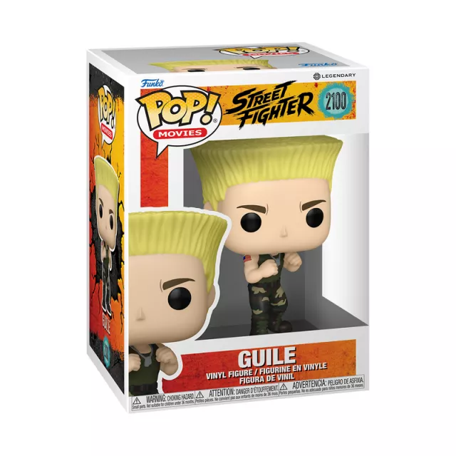 Figúrka Street Fighter - Guile (Funko POP! Movies 2100)
