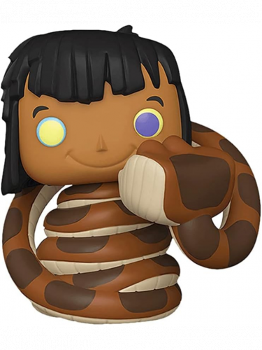 Figúrka The Jungle Book - Mowgli with Kaa (Funko POP! Disney 987)