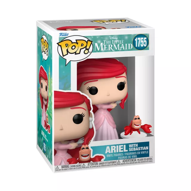 Figúrka The Little Mermaid - Ariel with Sebastian (Funko POP! Disney 1755) - Disney rozprávky